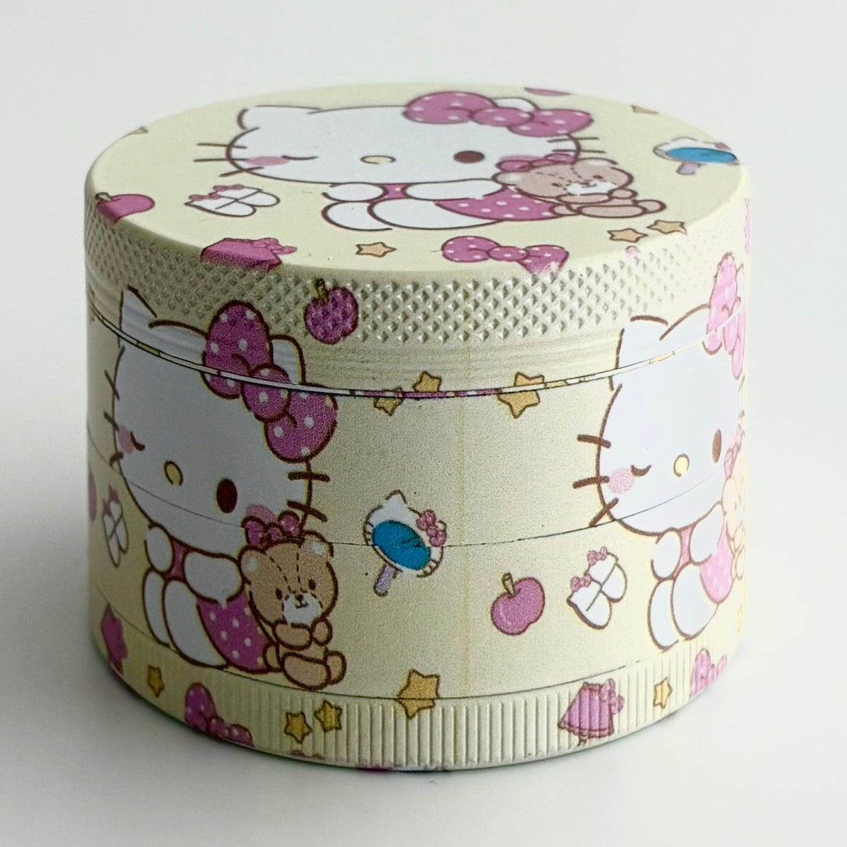 Kitten Design Grinder 63*44mm 4 Parts-6CT Display Pack Super Supplys Inc