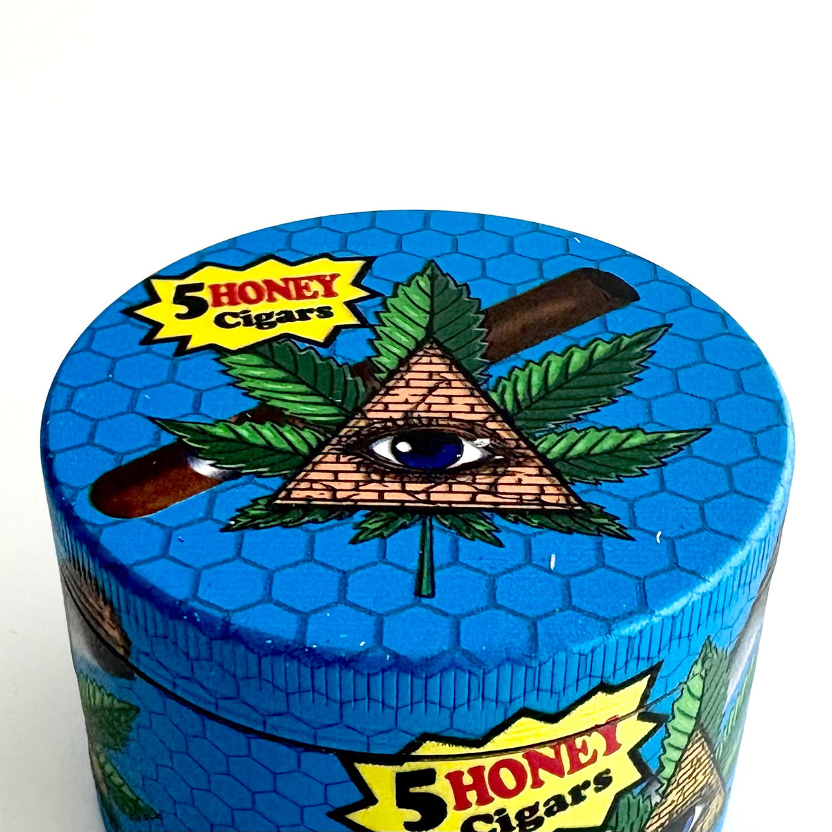 High-Eye Design Grinder 63*44mm 4 Parts-6CT Display Pack Super Supplys Inc