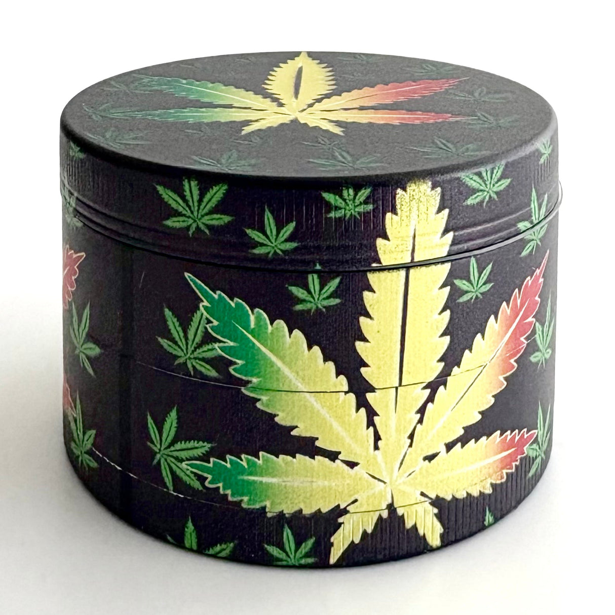 Leaf Design Grinder 63*44mm 4 Parts-6CT Display Pack Super Supplys Inc