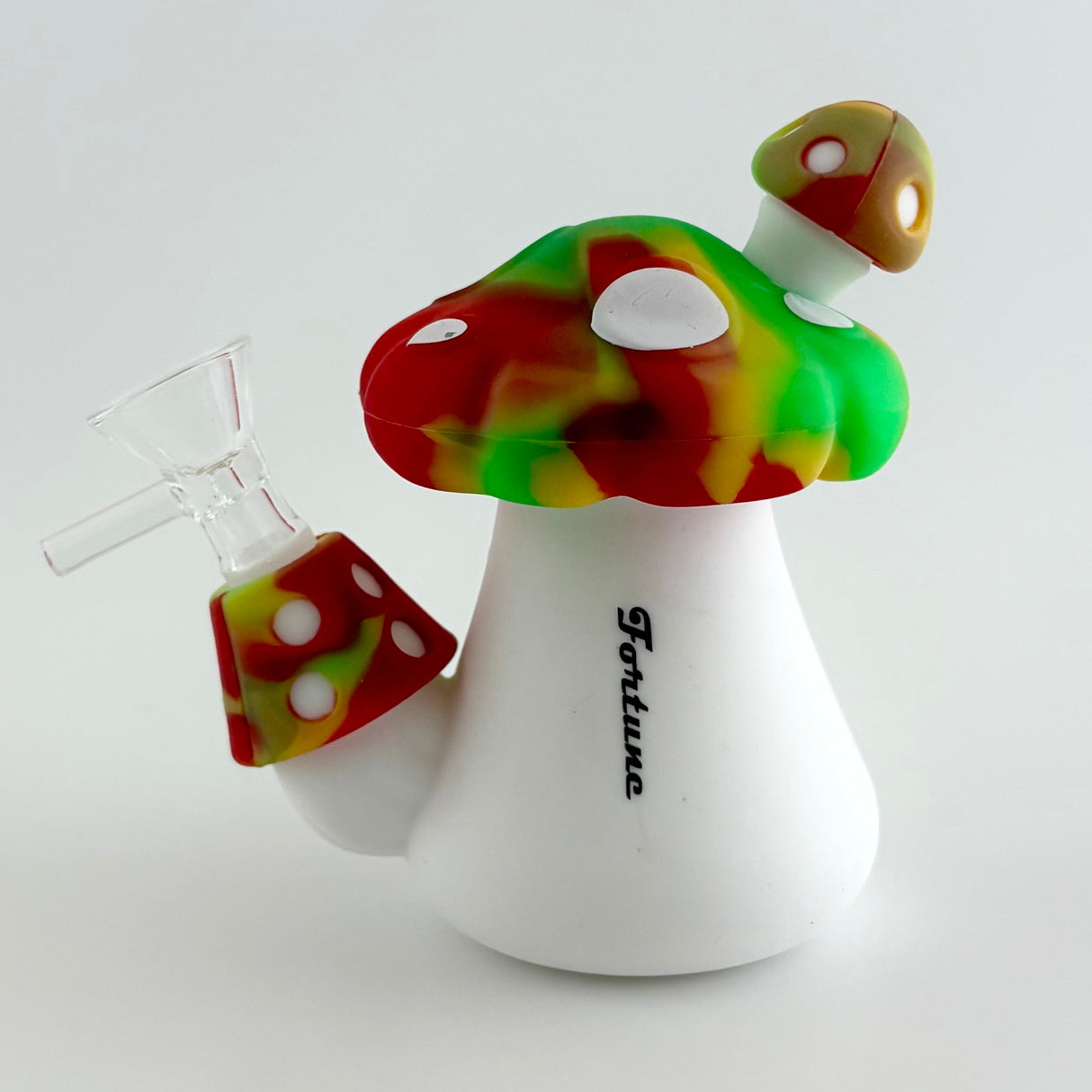 Fortune | 5" Mushroom Silicone Bong Resin · Silicone · Plastic Bong Fortune