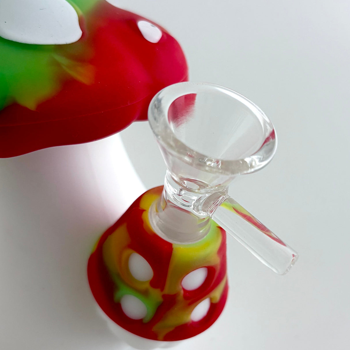 Fortune | 5" Mushroom Silicone Bong Resin · Silicone · Plastic Bong Fortune