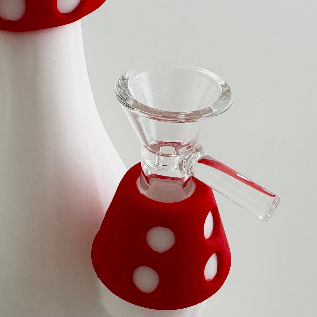 Fortune | 5" Mushroom Silicone Waterpipe Resin · Silicone · Plastic Bong Fortune