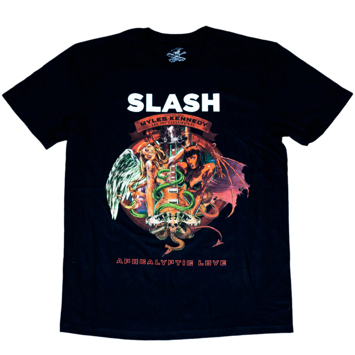 Slash | “Album” Short Sleeve Unisex Black T-Shirt – Officially Licensed Rock Band Tee Short Sleeve Philcos