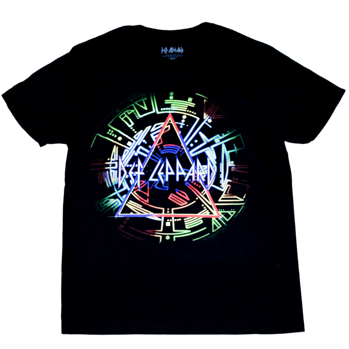 Def Leppard | “Spirals” Short Sleeve T-Shirt – Officially Licensed Rock Band Tee Short Sleeve Philcos