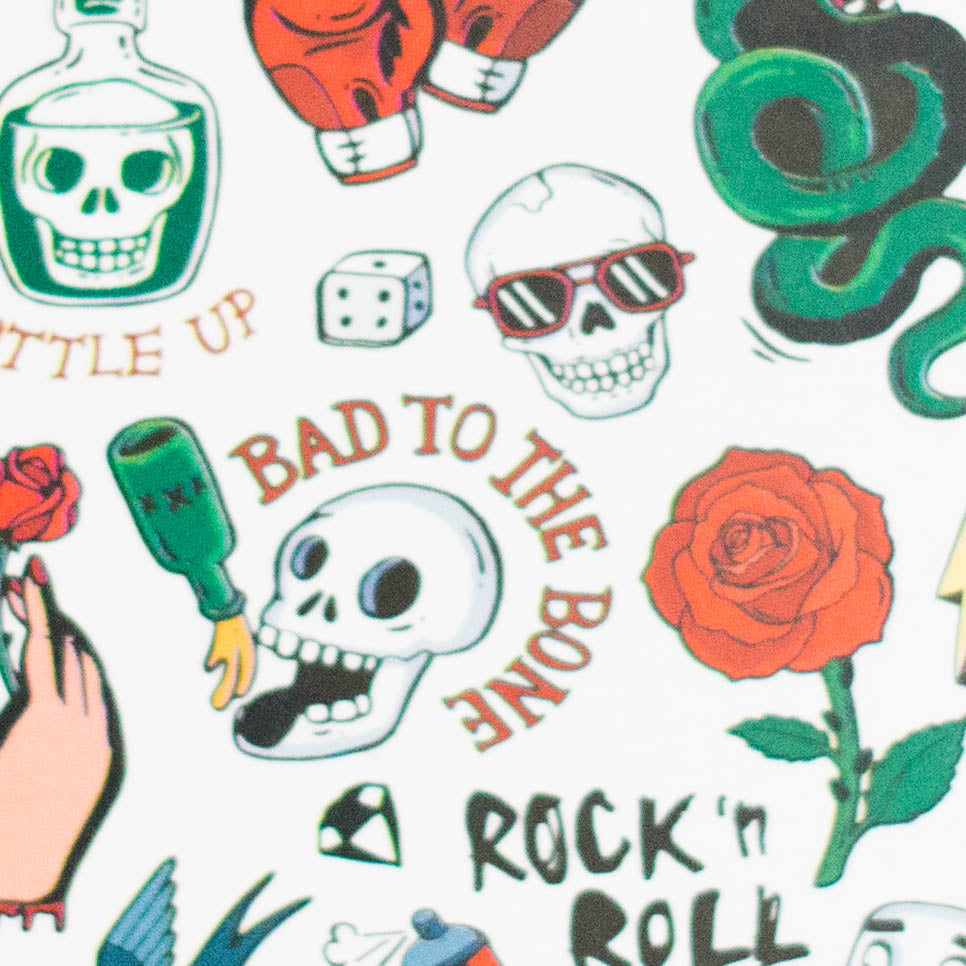 Haze | 8.5″ ROCK’N’ROLL Glass Rig – Teal (Mini-L) Glass Bong Canadian Distributor