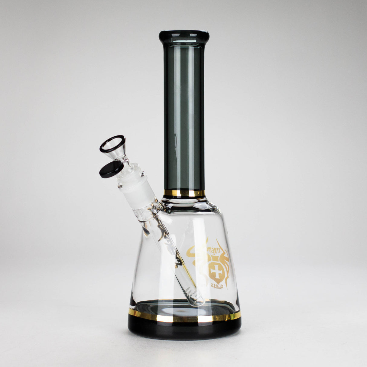 Xtreme | 11″ Color Tube Beaker Bong – (XTR-212) Glass Bong Canadian Distributor