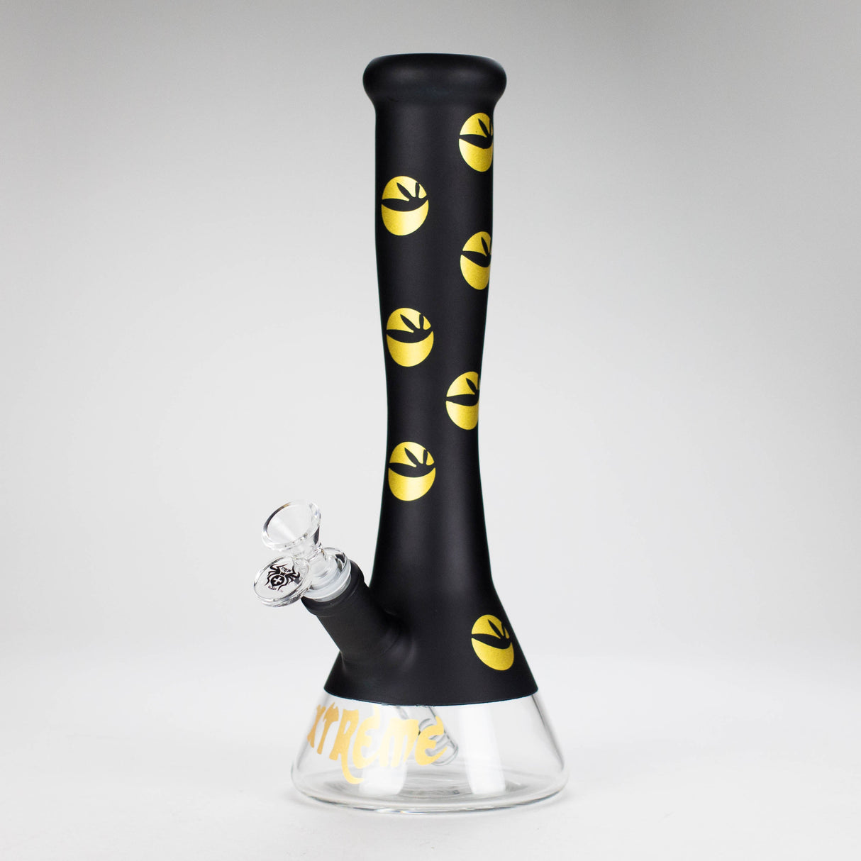 Xtreme | 13″ 7mm Vase Shape Beaker Bong with Window – (XTR-1009) Glass Bong Canadian Distributor