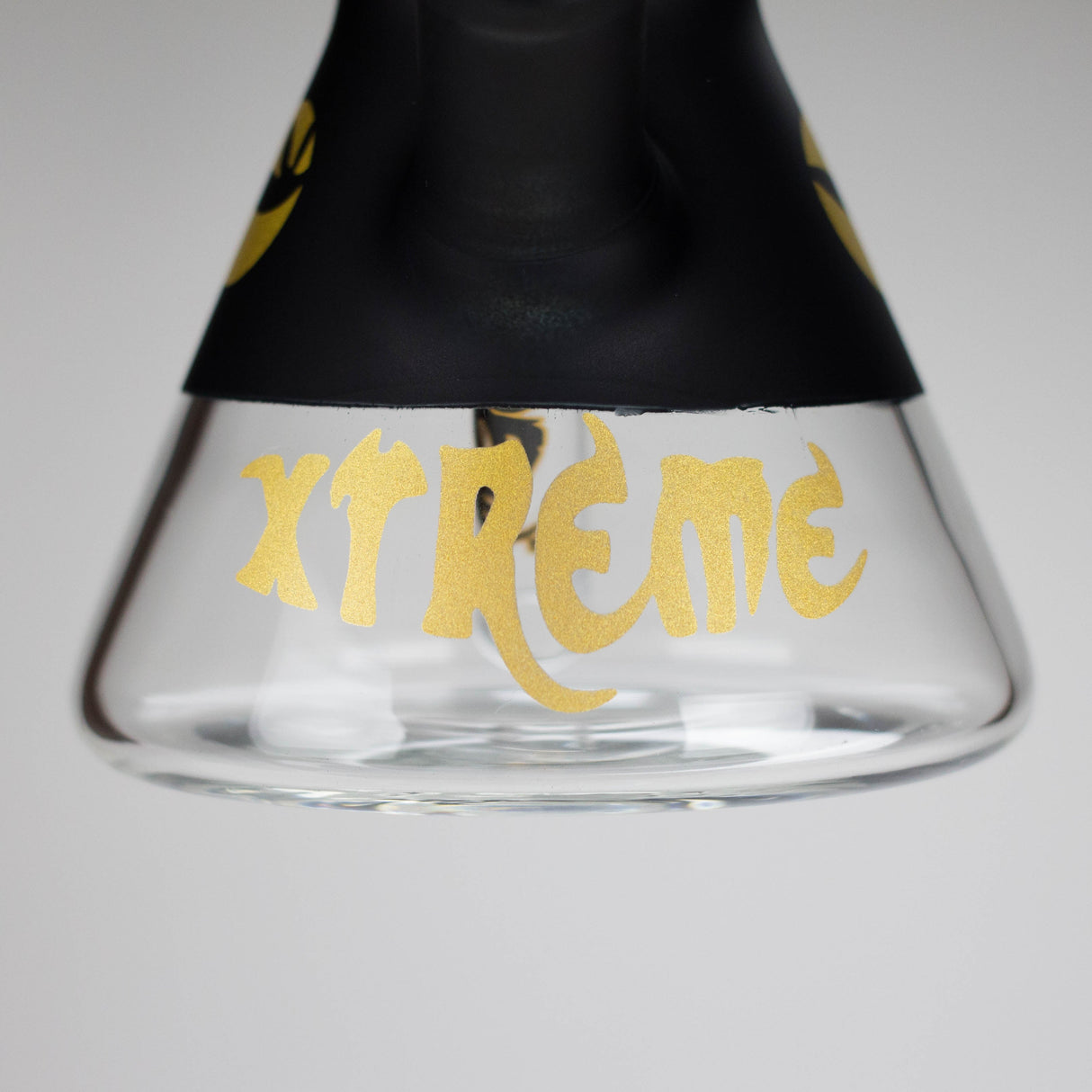 Xtreme | 13″ 7mm Vase Shape Beaker Bong with Window – (XTR-1009) Glass Bong Canadian Distributor