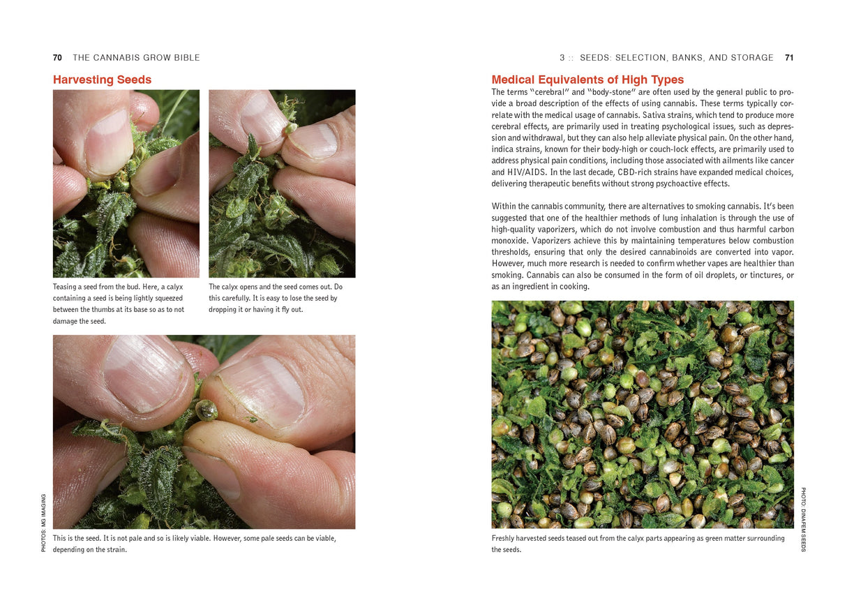 The Cannabis Grow Bible, 4th Edition Book Green Candy Press