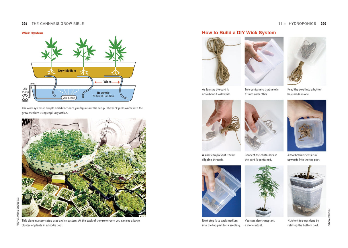 The Cannabis Grow Bible, 4th Edition Book Green Candy Press