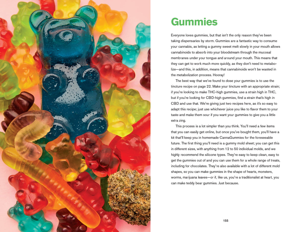 The Marijuana Chef Cookbook Book Green Candy Press