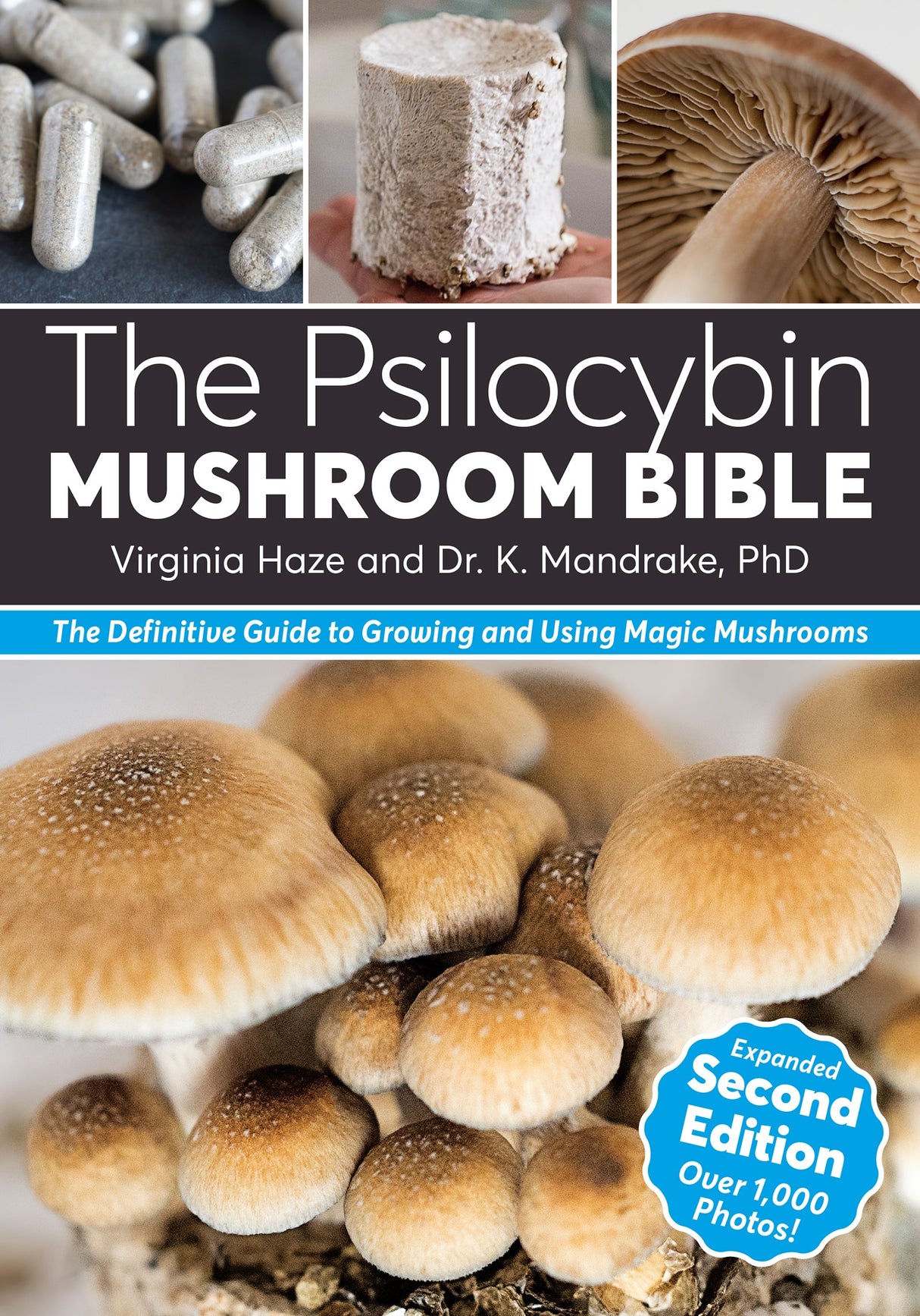 The Psilocybin Mushroom Bible Book Green Candy Press