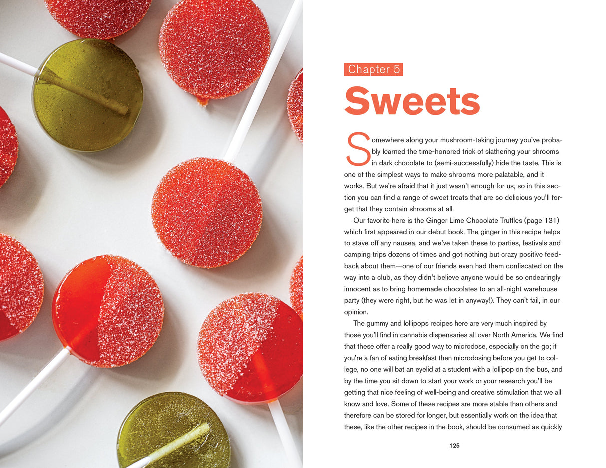 The Psilocybin Chef Cookbook Book Green Candy Press