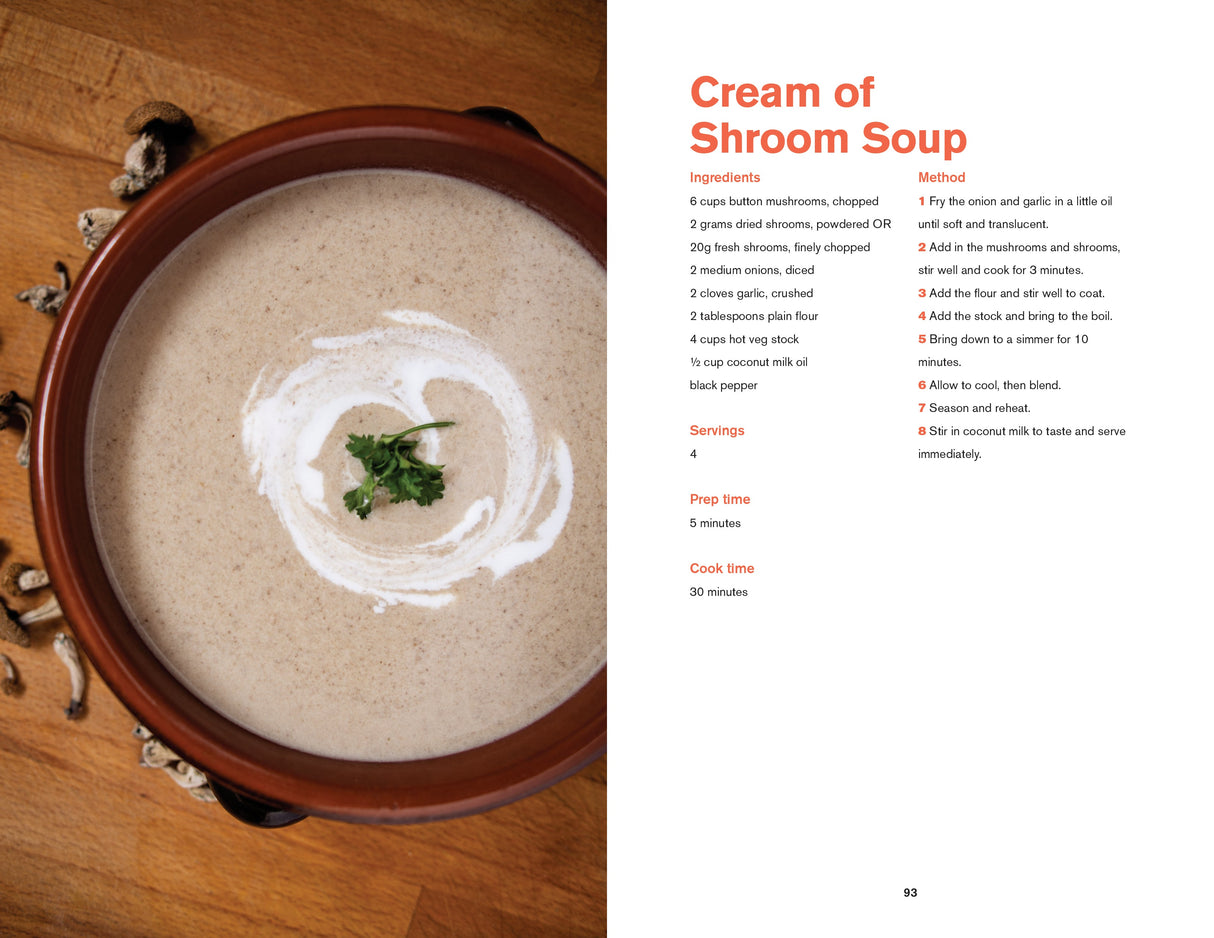 The Psilocybin Chef Cookbook Book Green Candy Press