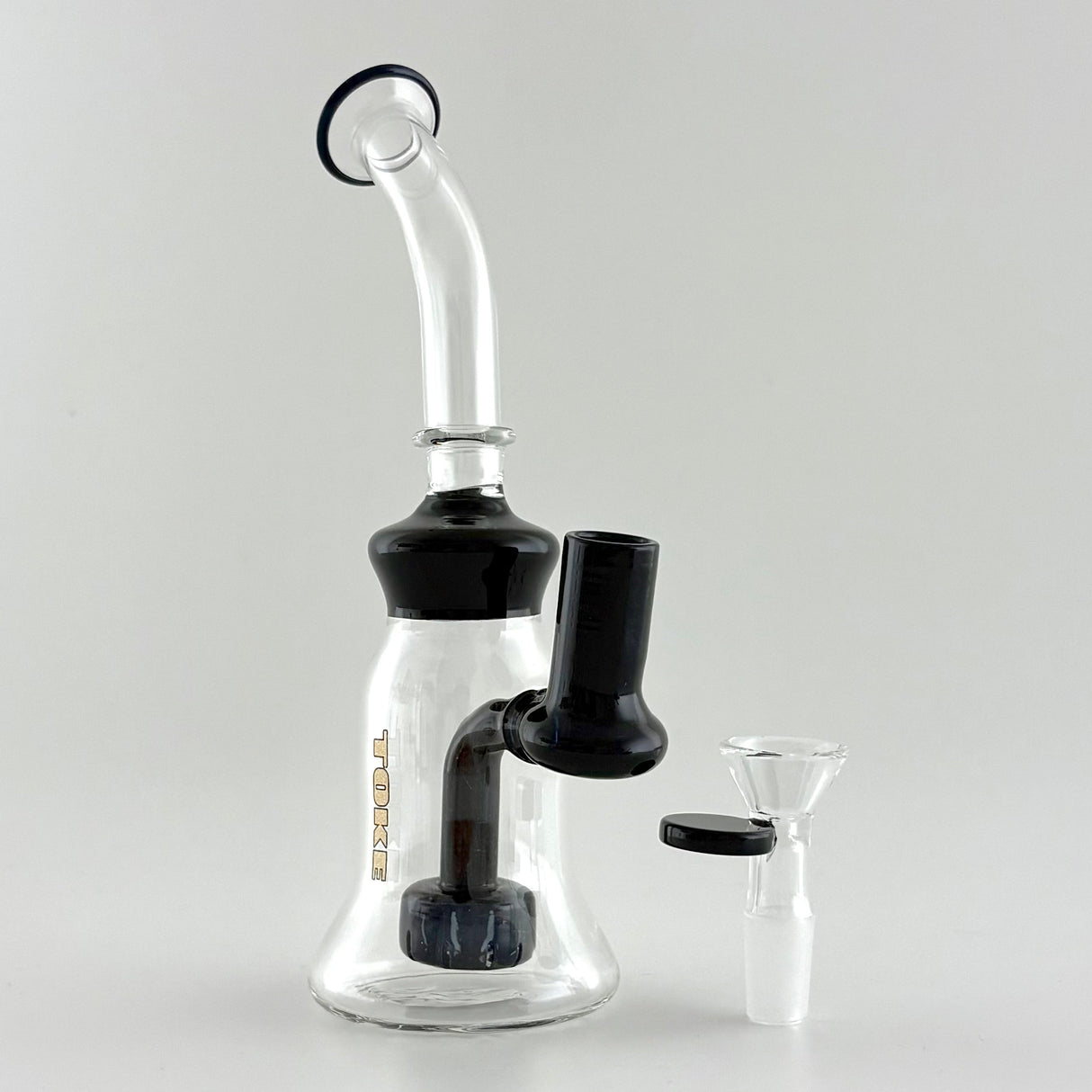 Toke | 8” Glass Dab Rig - Circ Perc Glass Rig Super Supplys Inc
