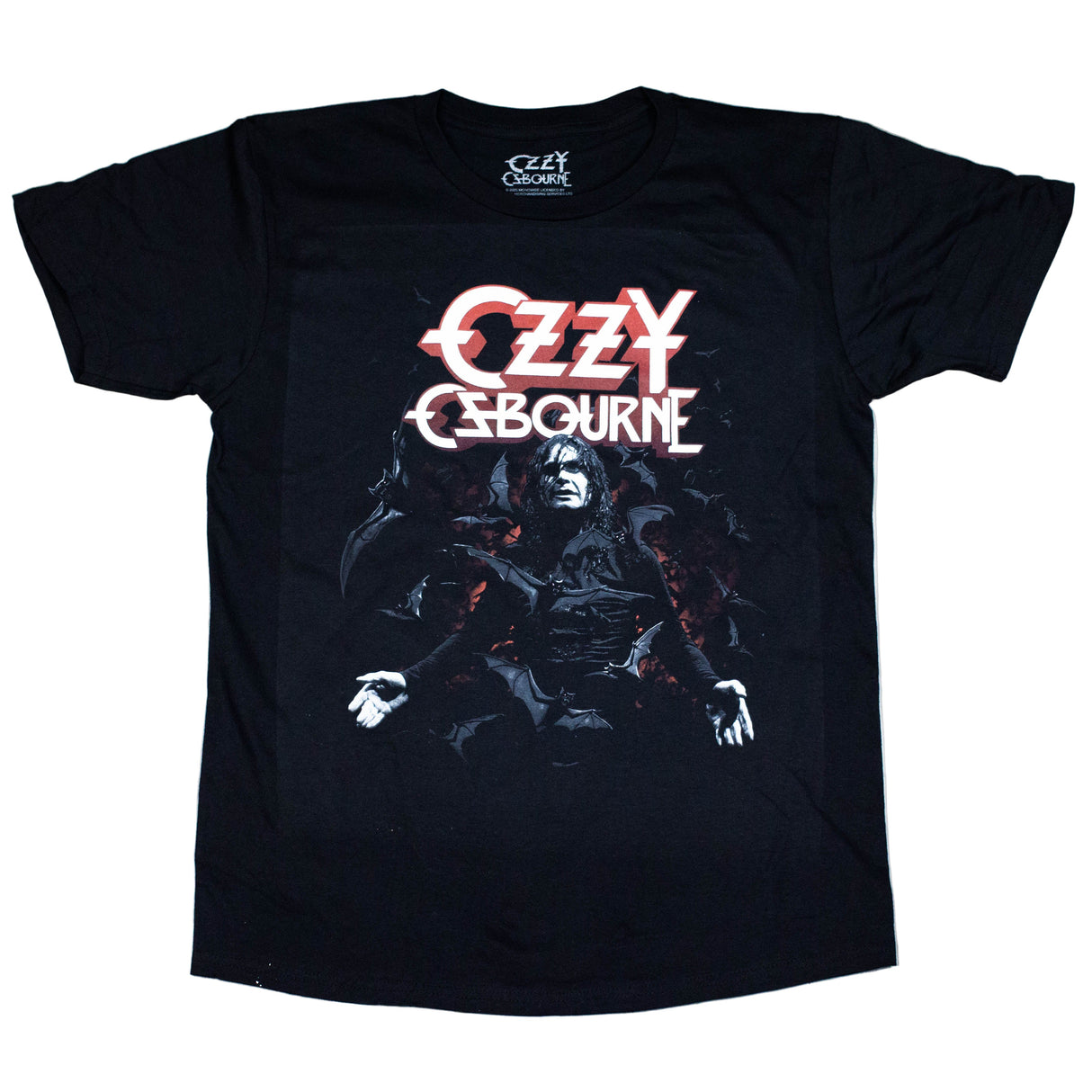 Ozzy Osbourne | “Live '81 Blizzard of Oz” Short Sleeve Unisex Black T-Shirt – Officially Licensed Rock Band Tee Short Sleeve Philcos