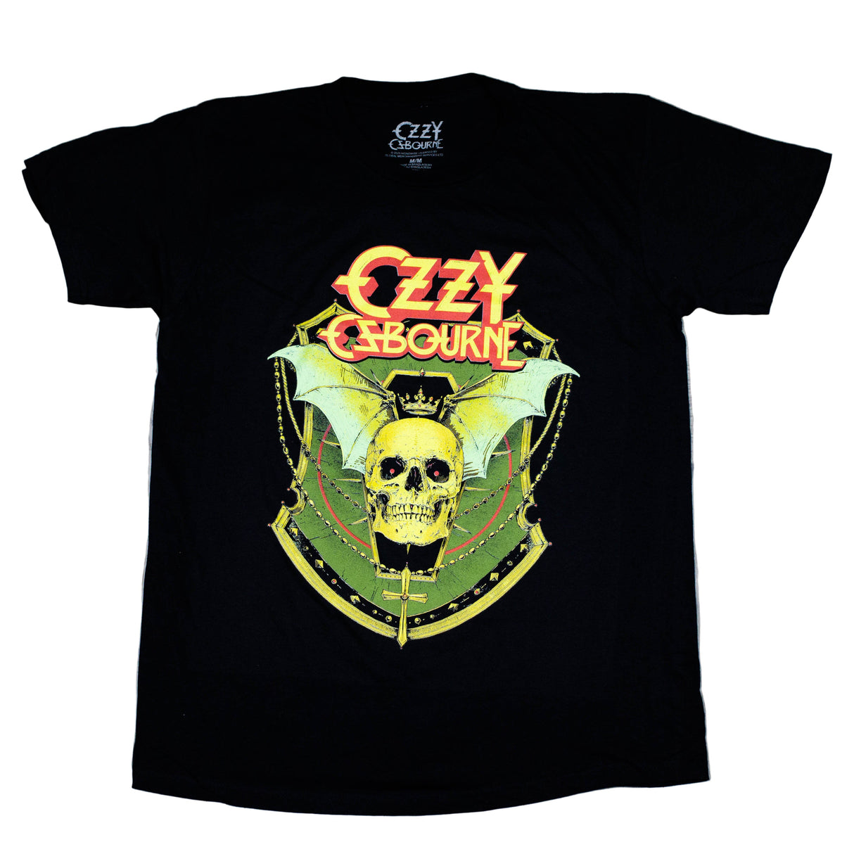 Ozzy Osbourne | “Talent” Short Sleeve Unisex Black T-Shirt – Officially Licensed Rock Band Tee Short Sleeve Philcos