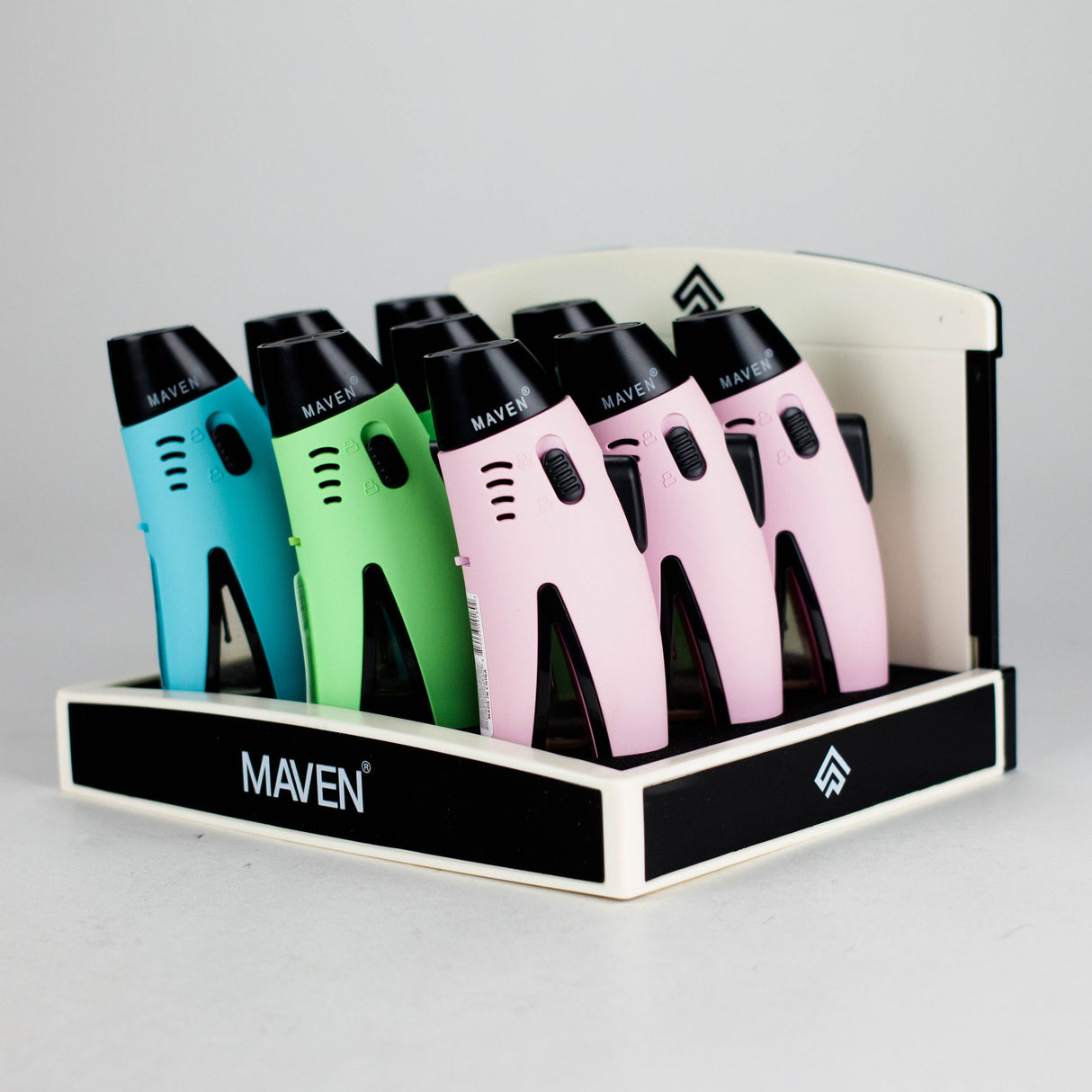 MAVEN | RAZOR Pocket Torch Lighter – Display of 9 Torch ONE