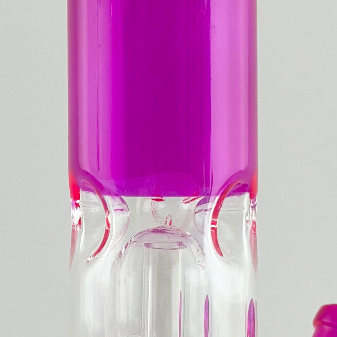 8" Perc Water Pipe - 10 Assorted Colours Glass Bong Super Supplys Inc