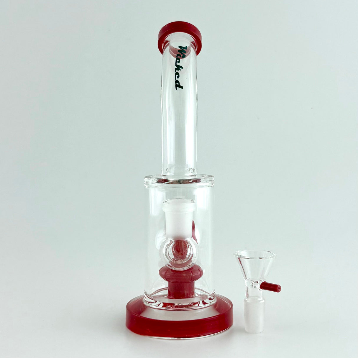 Wicked | 8" Dome Perc Dab Rig Glass Bong Super Supplys Inc