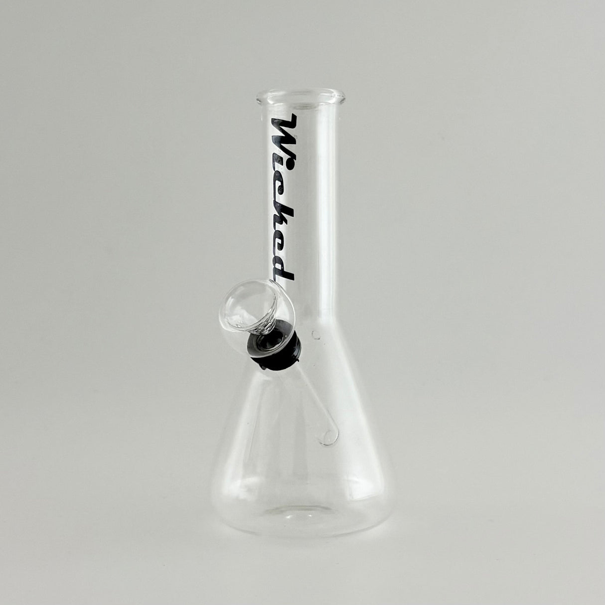Wicked | 6" Beaker Water Pipe Glass Bong Super Supplys Inc Black