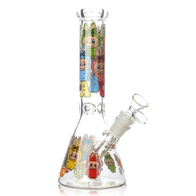 10“ Popular Cartoon Design Beaker Glass Bong Super Supplys Inc Design A
