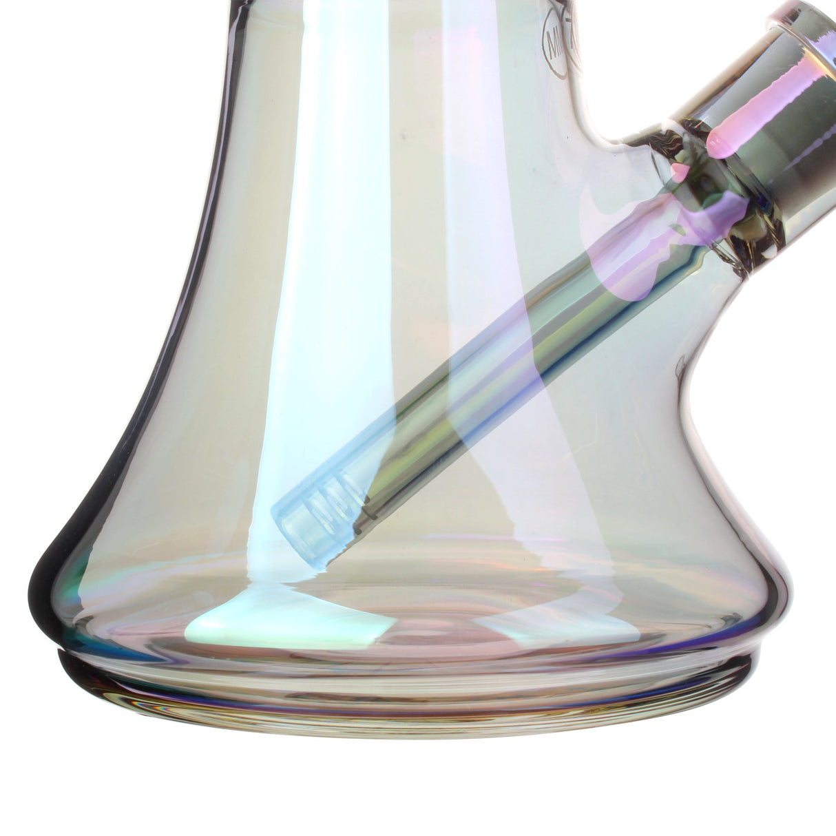 Fortune | Electroplated 14" 7mm New Beaker - 4 Assorted Colours Glass Bong Fortune