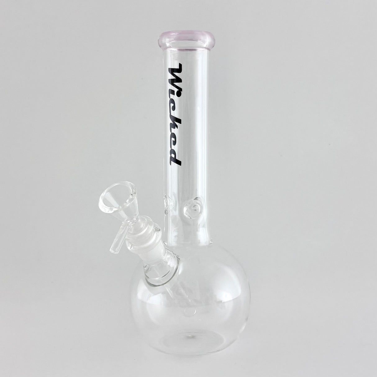 Wicked | 10" Spherical Glass Bong Glass Bong Super Supplys Inc Pink