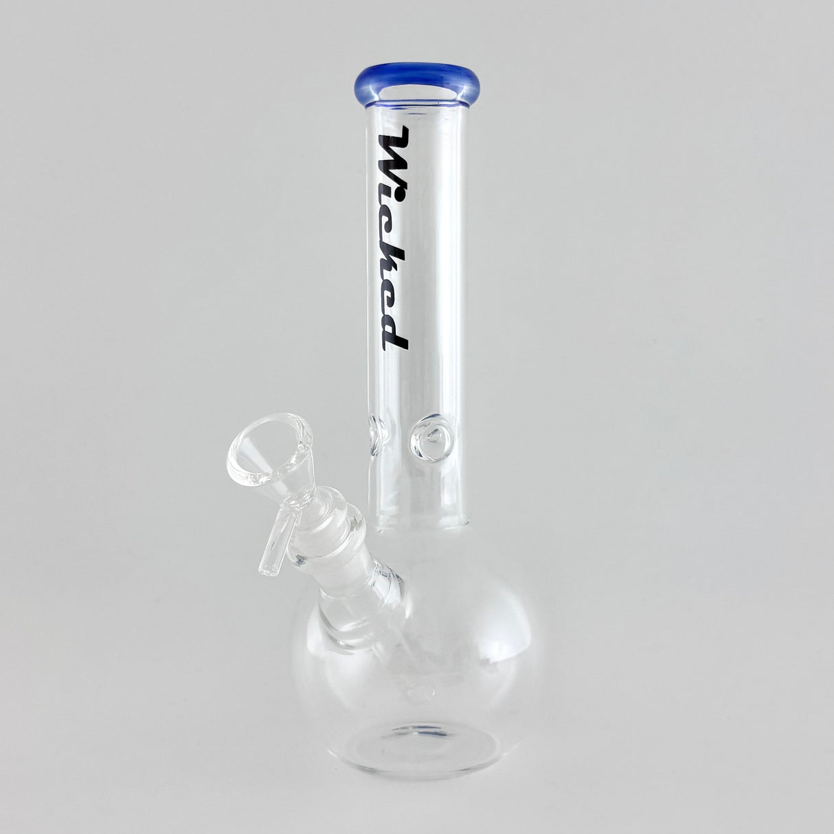 Wicked | 10" Spherical Glass Bong Glass Bong Super Supplys Inc Blue