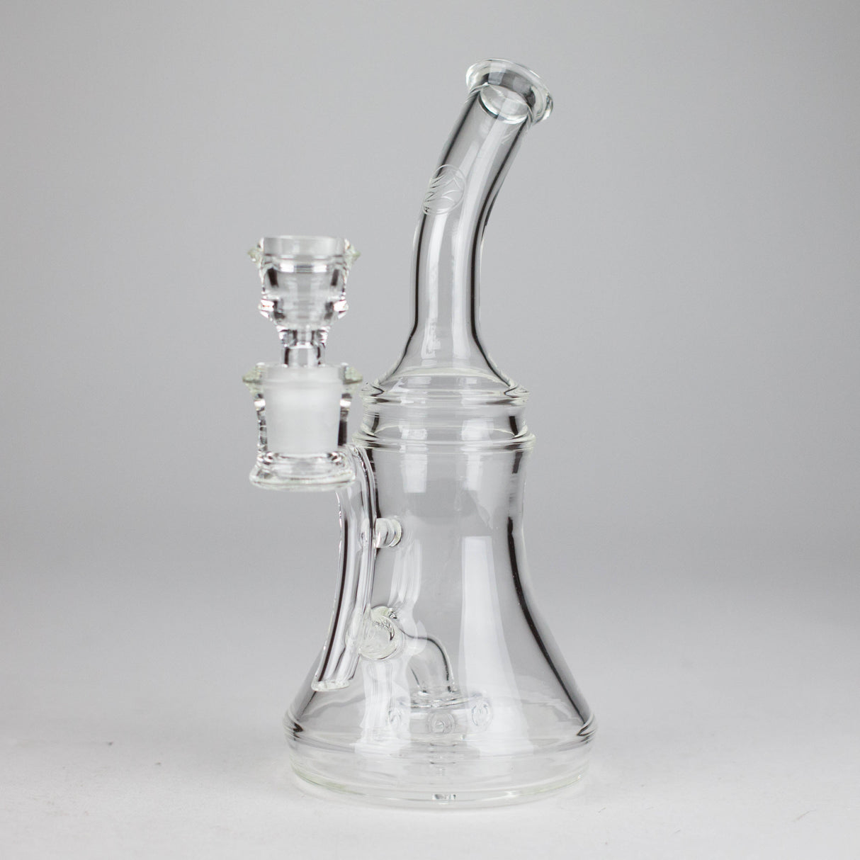 Nami Glass | 9" Ripple Dab Rig – Premium Borosilicate with Signature Inline Design