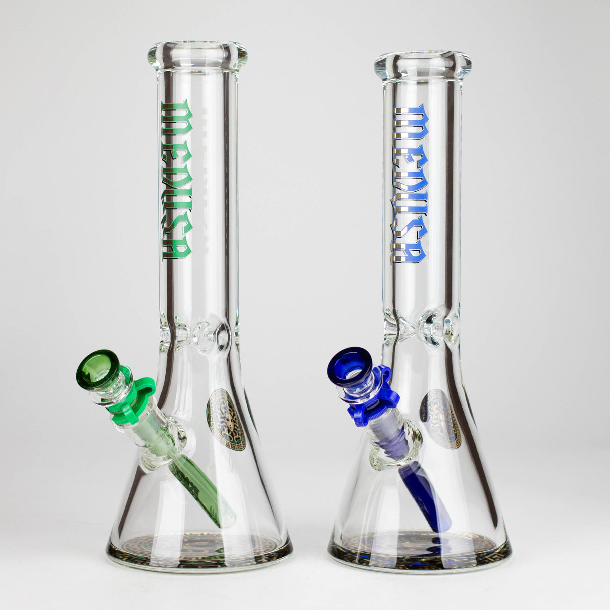 Medusa | 12" 9mm Beaker Bong – Extra Thick Bottom Glass Bong Small Biz Distributors