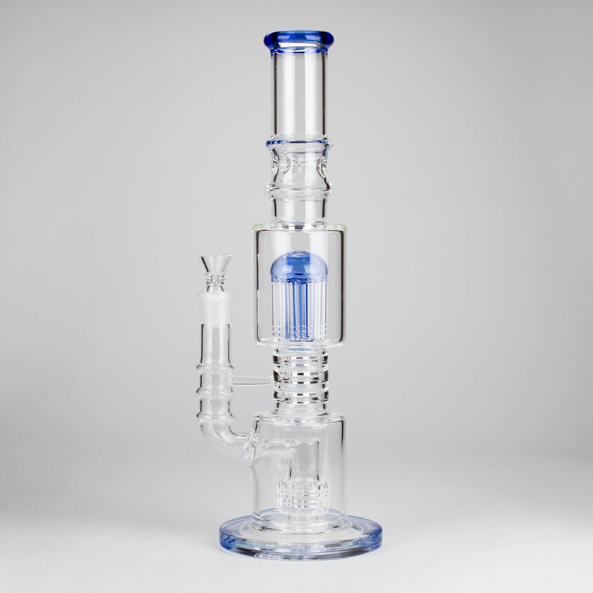 16" Glass Bong – 10-Arm Tree Perc with Matrix Perc for Maximum Filtration Glass Bong Small Biz Distributors