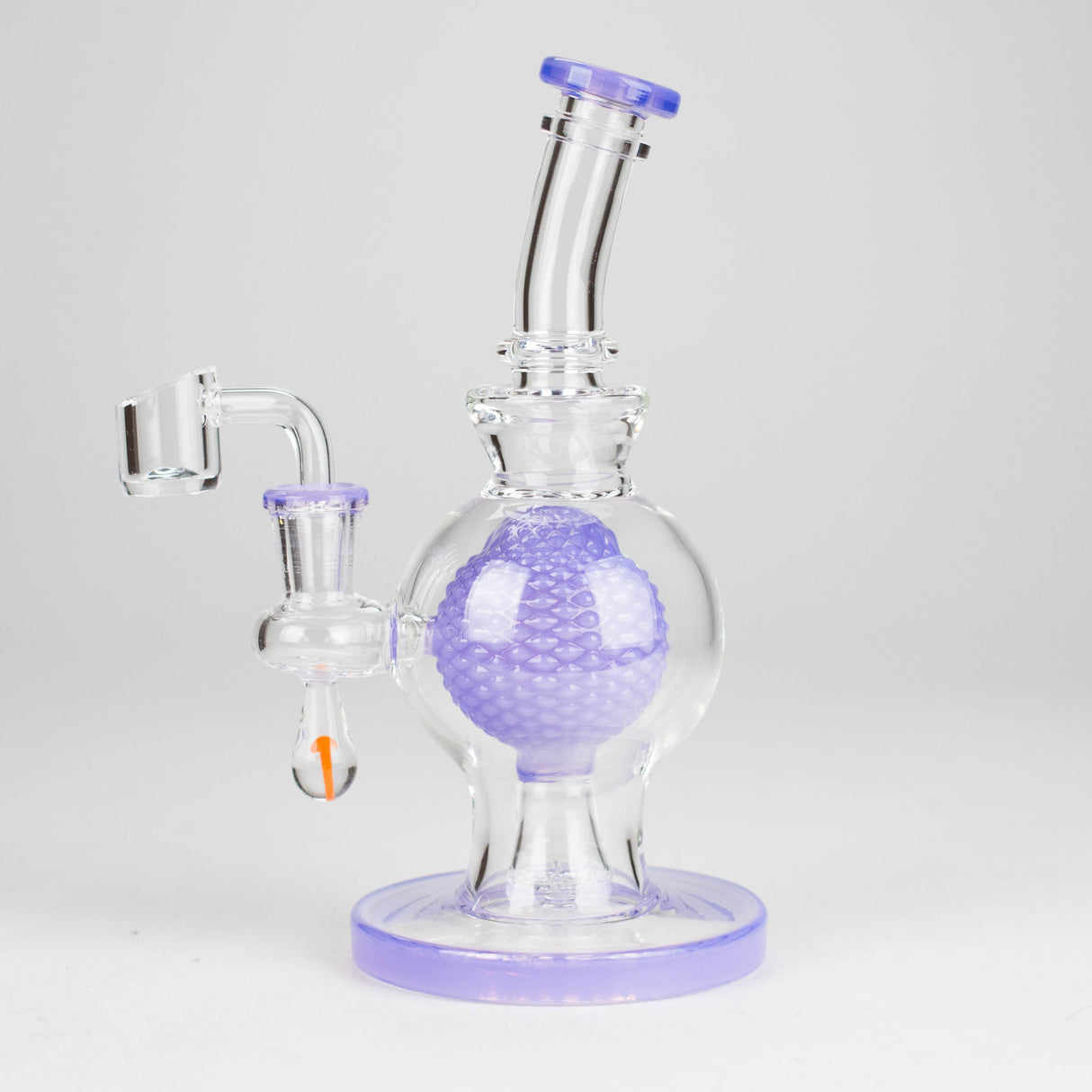 8" Ball Rig – Compact Dab Rig with Quartz Banger Glass Rig Small Biz Distributors