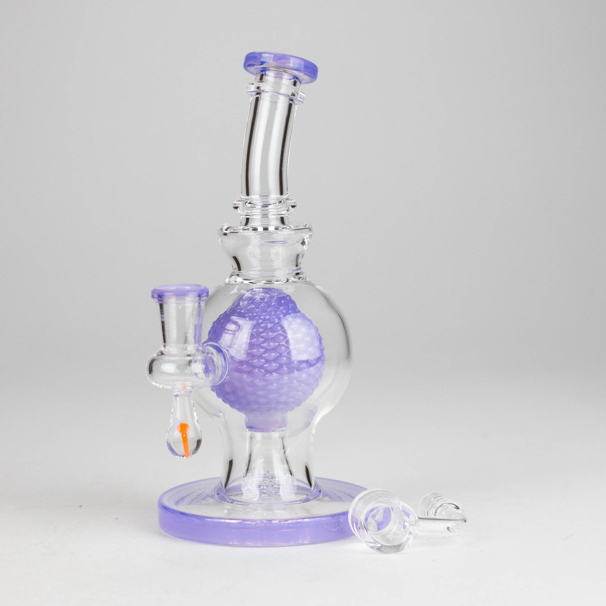 8" Ball Rig – Compact Dab Rig with Quartz Banger Glass Rig Small Biz Distributors