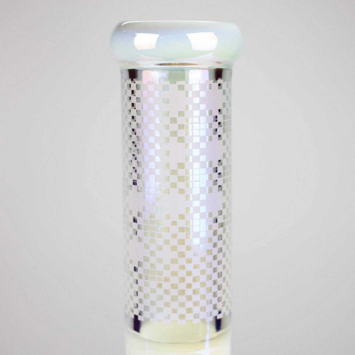 12.5" Hologram Beaker Glass Bong Glass Bong Small Biz Distributors