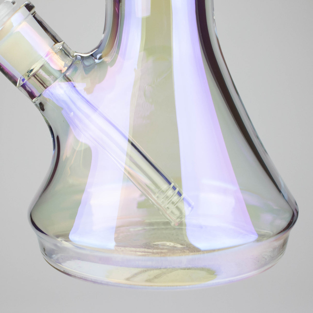 12.5" Hologram Beaker Glass Bong Glass Bong Small Biz Distributors