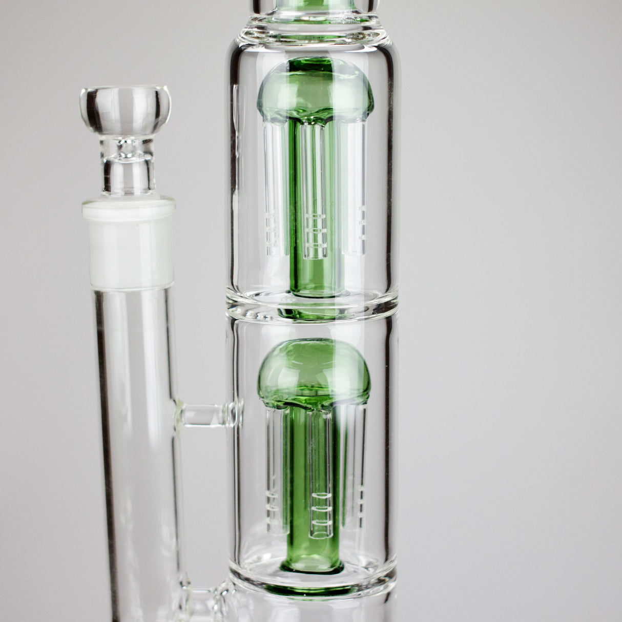 16" Triple Perc Straight Tube – Premium Glass Bong with Maximum Filtration Glass Bong Small Biz Distributors