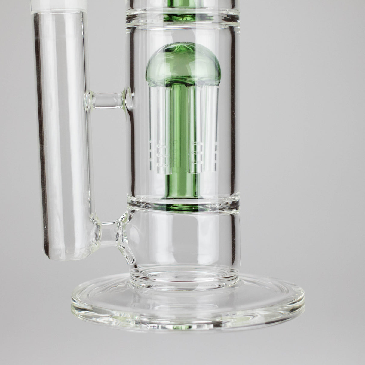 16" Triple Perc Straight Tube – Premium Glass Bong with Maximum Filtration Glass Bong Small Biz Distributors