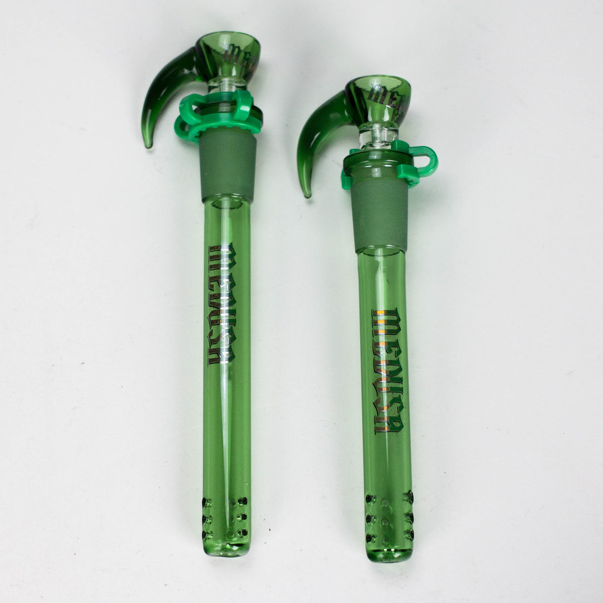Medusa | Colored Downstem Style "01" – Includes Glass Bowl & Keck Clip Downstem · Bowlstem Small Biz Distributors