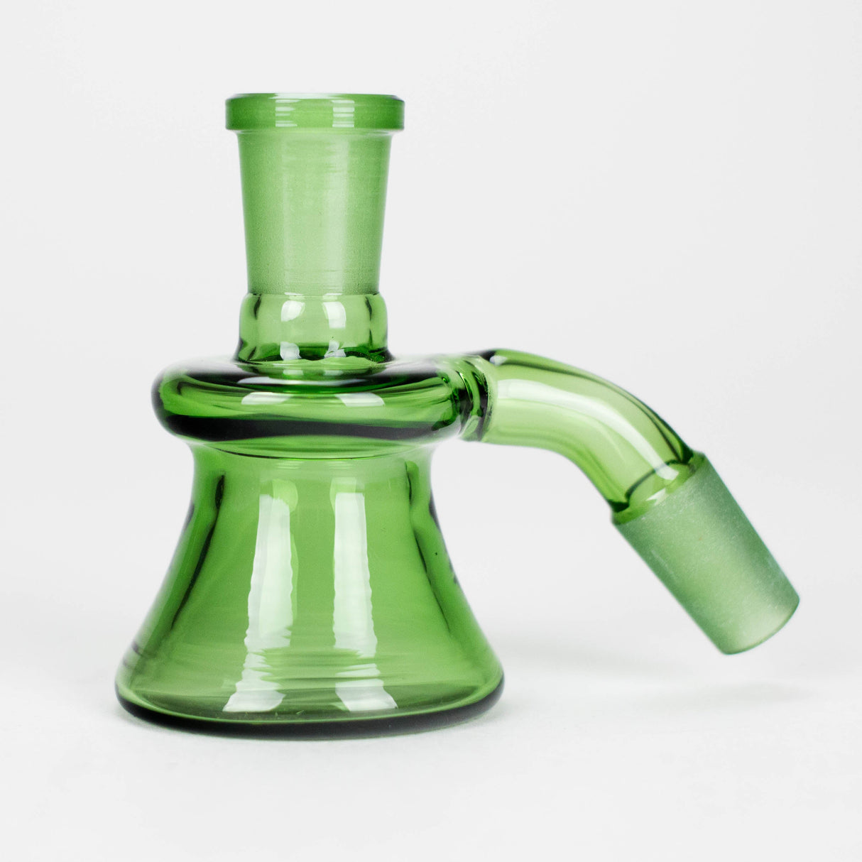 Medusa | 14mm Full Color Dry Ash Catcher – 45° Angle for Cleaner, Smoother Hits Ashcatcher · Percolator · Filter · Mouthpiece Small Biz Distributors Green