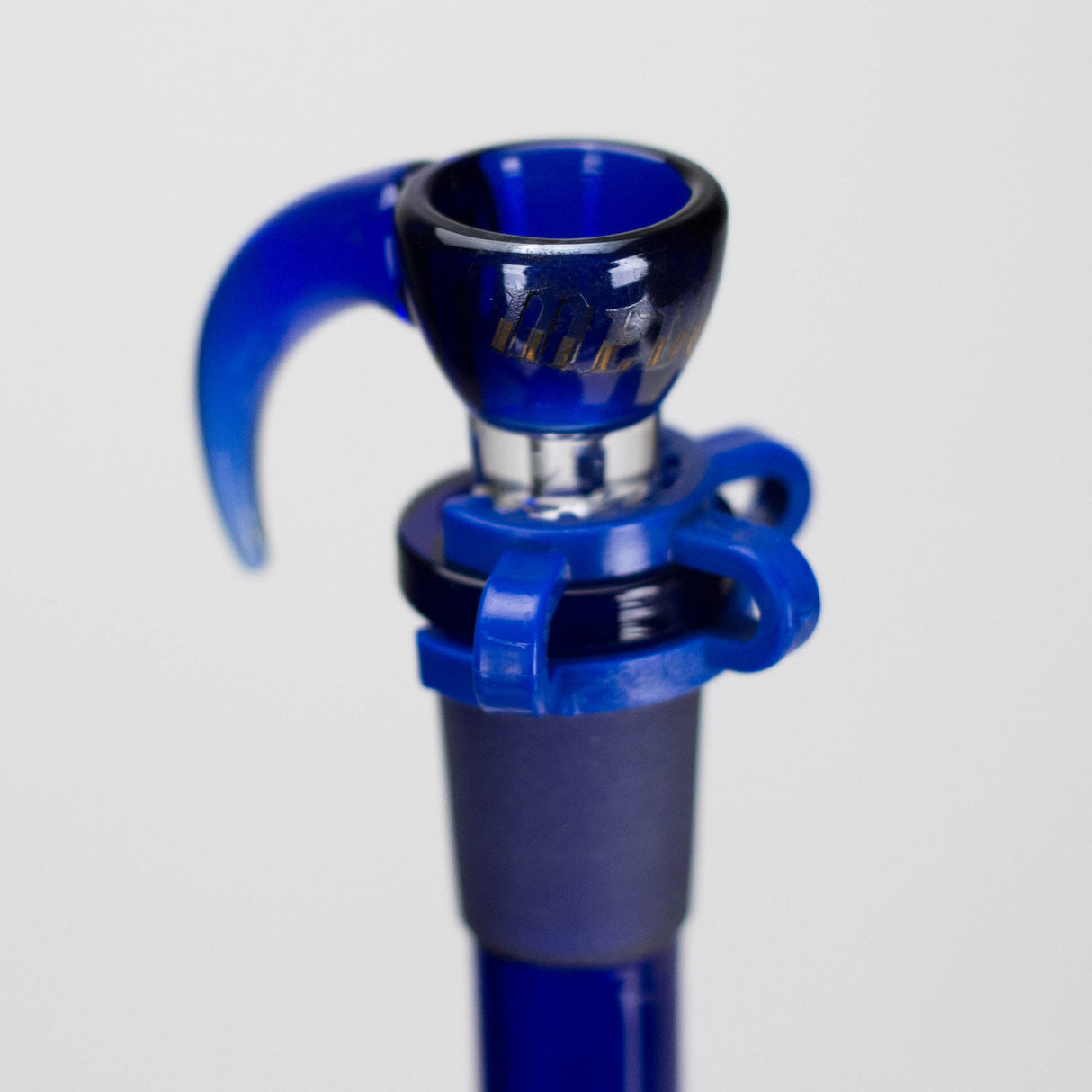 Medusa | Colored Downstem Style "02" – Includes Glass Bowl & Keck Clip Downstem · Bowlstem Small Biz Distributors