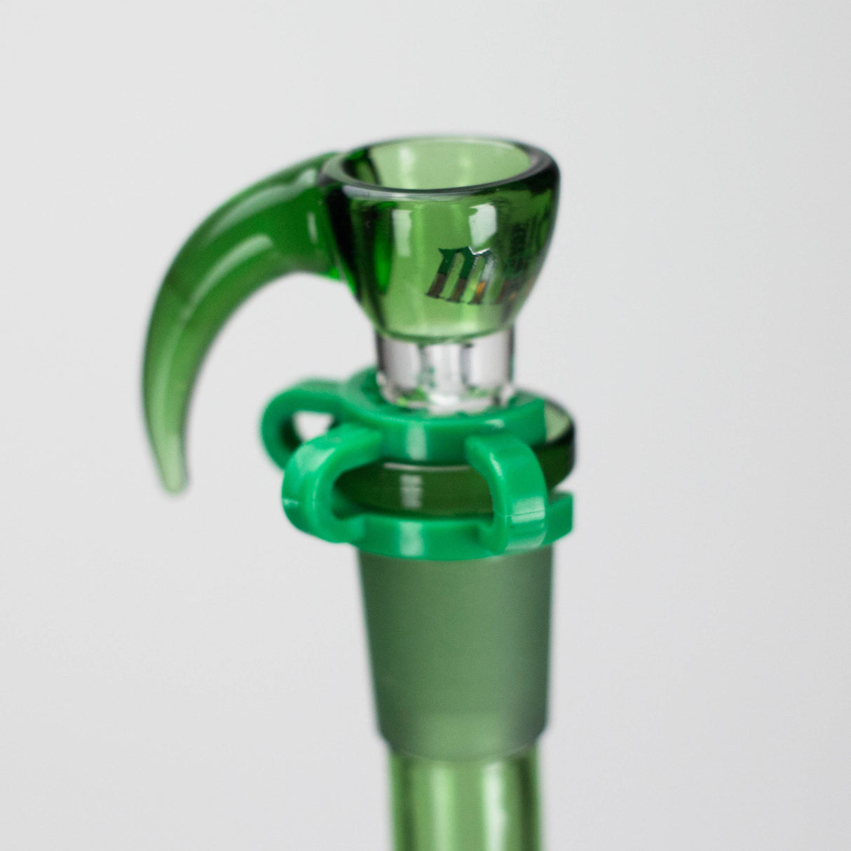 Medusa | Colored Downstem Style "01" – Includes Glass Bowl & Keck Clip Downstem · Bowlstem Small Biz Distributors