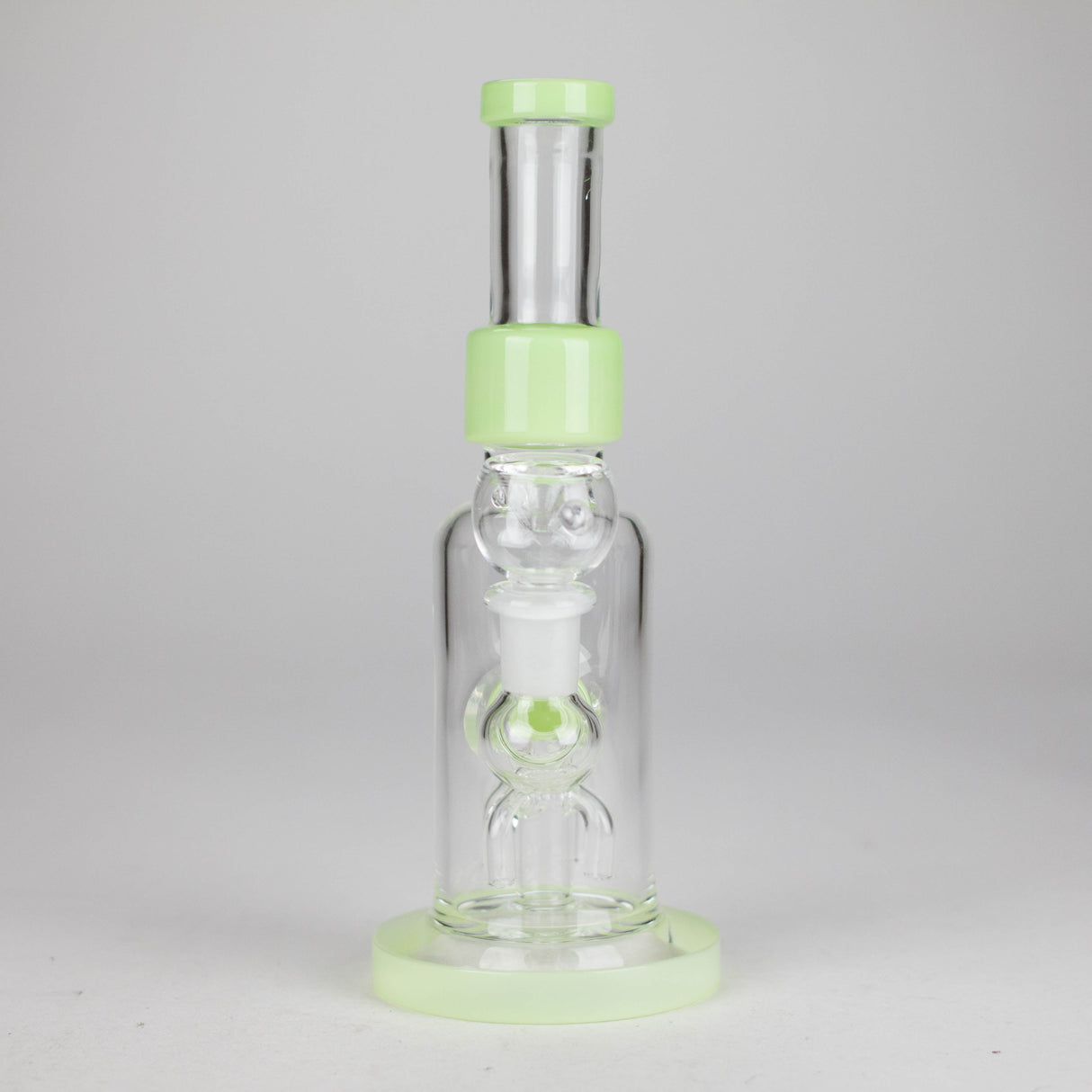 8" Tank Glass Bong – Octopus Shower Diffuser (Assorted) Glass Bong HALLO GLASS