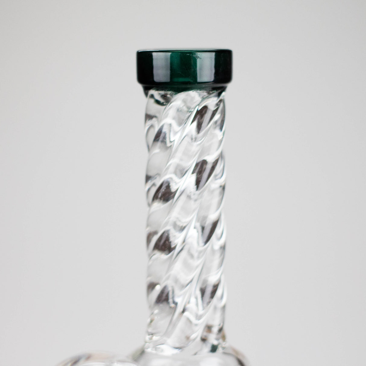 6" Conical Base Glass Bong – Shower Diffuser (Assorted) Glass Bong HALLO GLASS