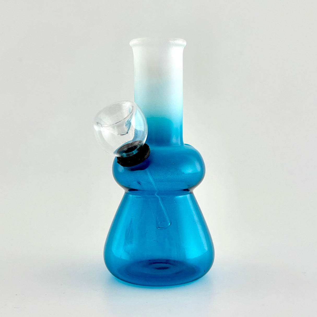 5" Mini Colour Water Pipe - 10 Assorted Colours Glass Bong Super Supplys Inc Blue