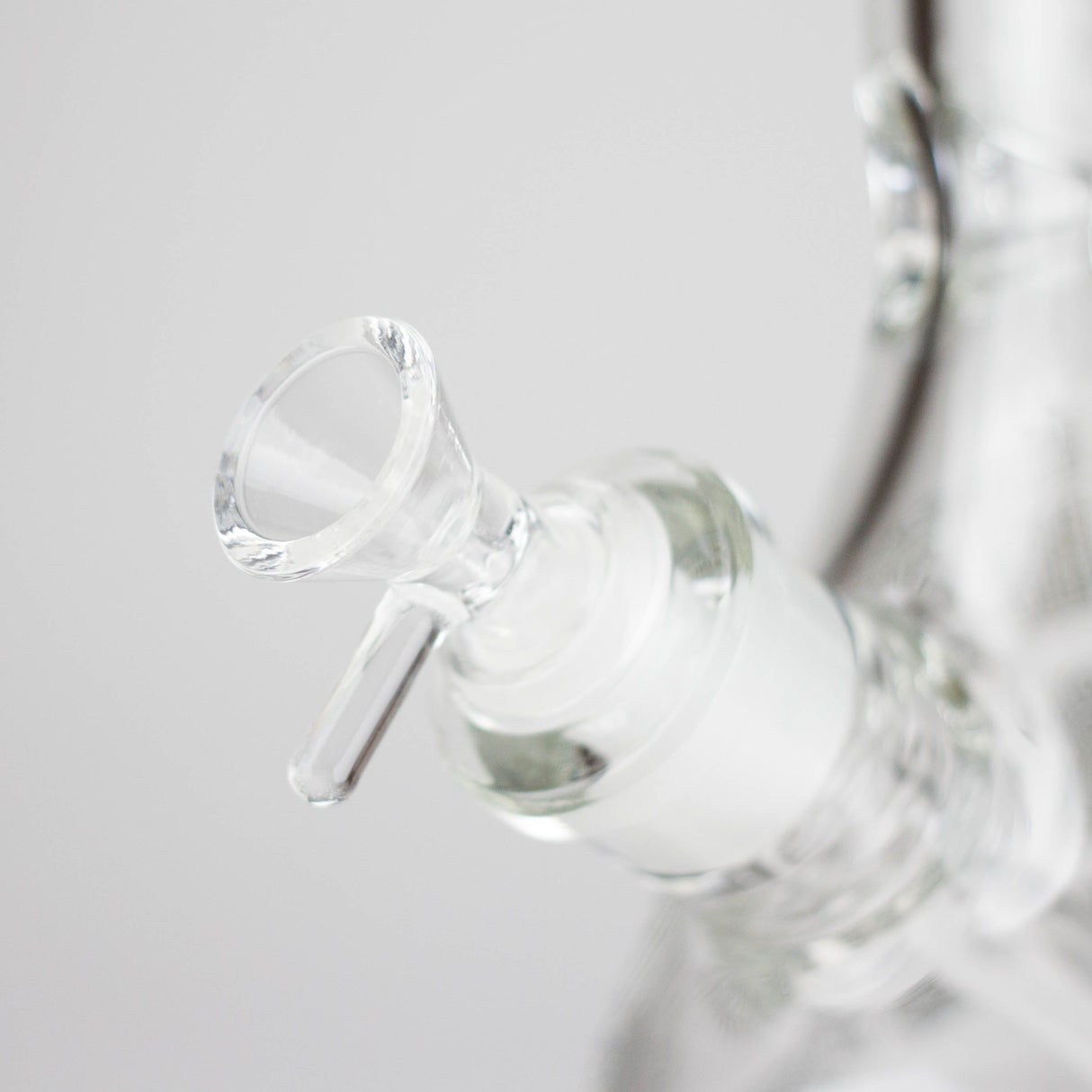 14" Glow-in-the-Dark Egyptian Design Beaker Bong – 7mm Thick Glass Bong Small Biz Distributors