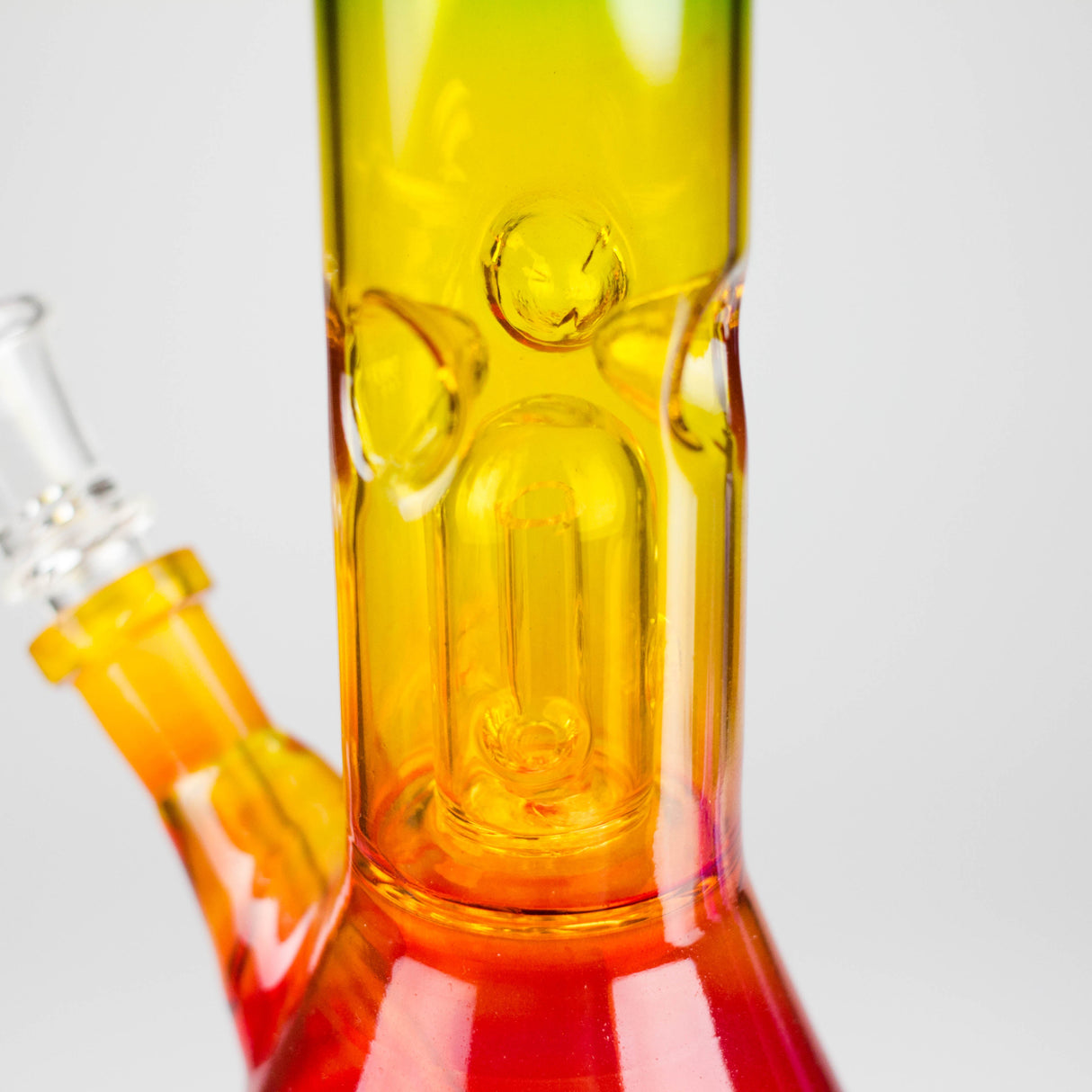8" Percolator Bong, Mix Color Glass Bong HALLO GLASS
