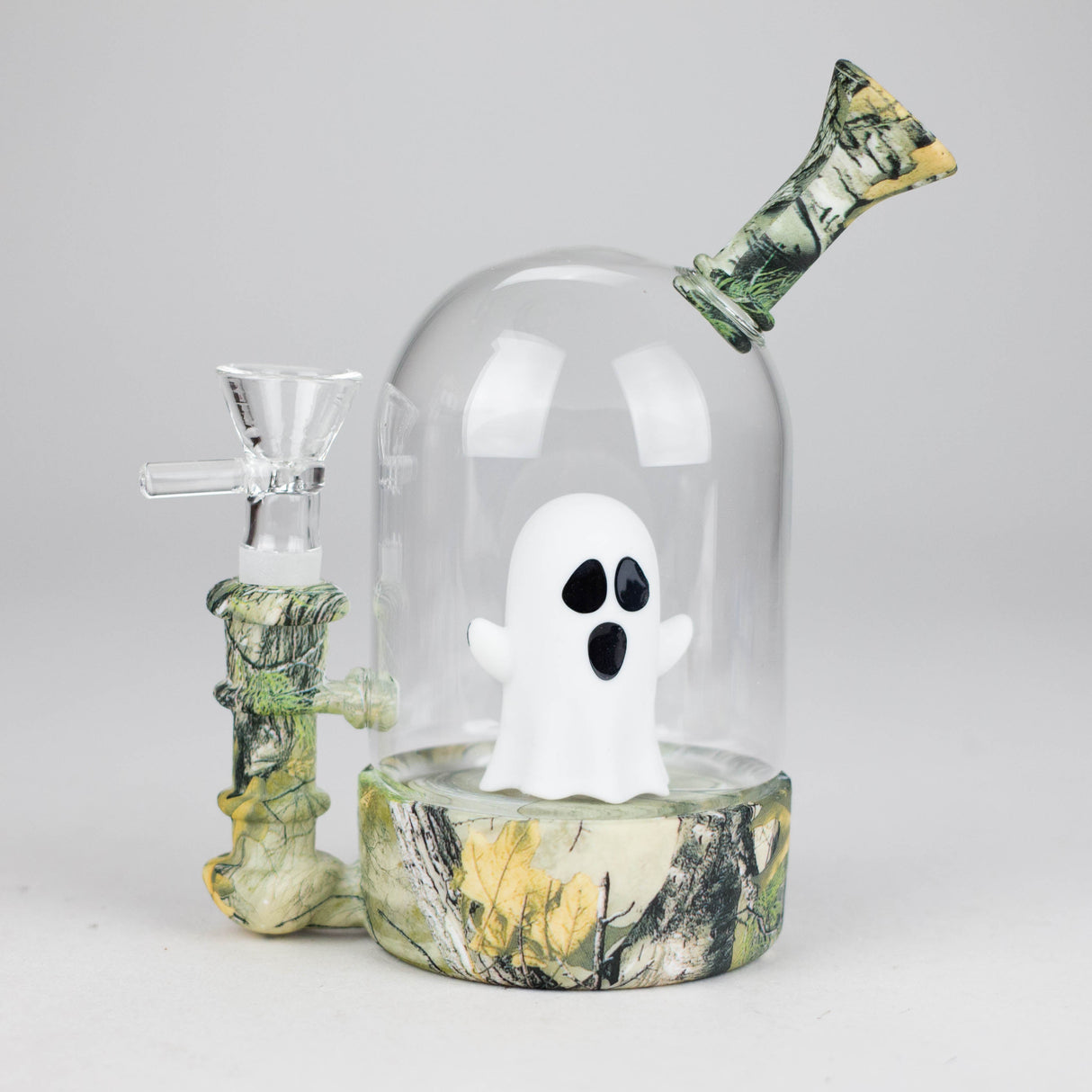 6" Ghost Rig Resin · Silicone · Plastic Bong JJ Distribution