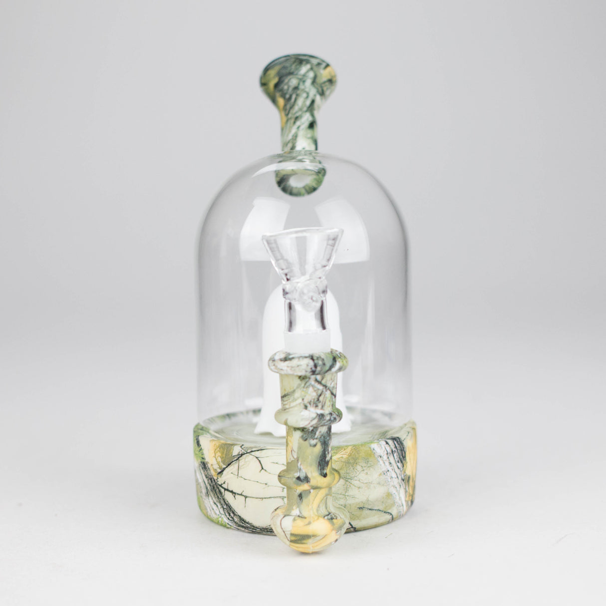 6" Ghost Rig Resin · Silicone · Plastic Bong JJ Distribution