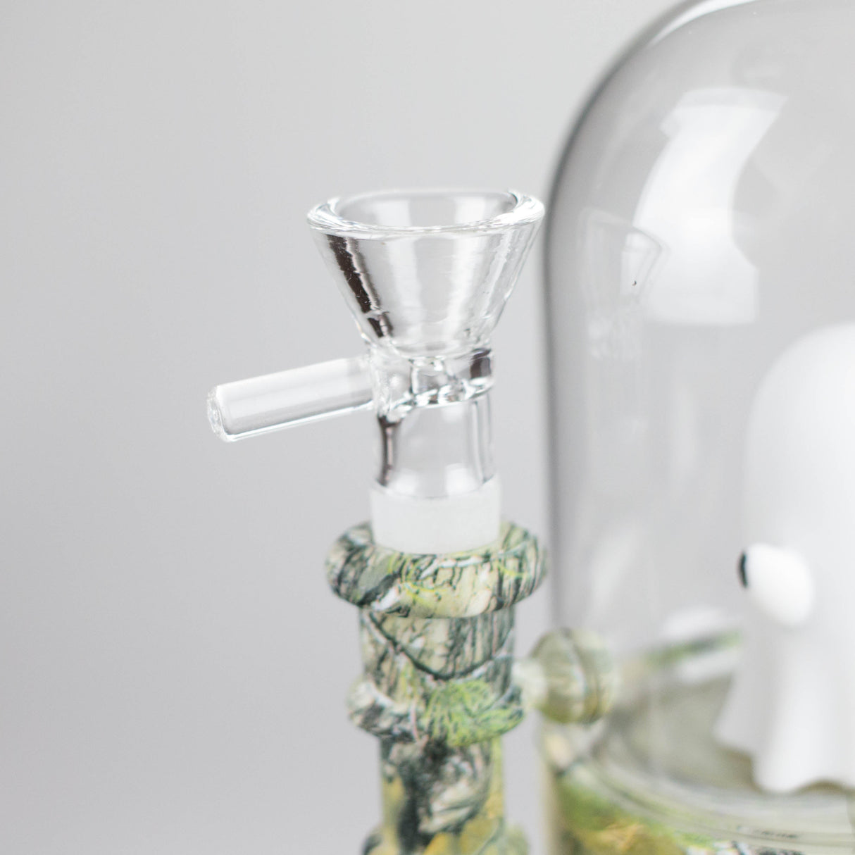 6" Ghost Rig Resin · Silicone · Plastic Bong JJ Distribution